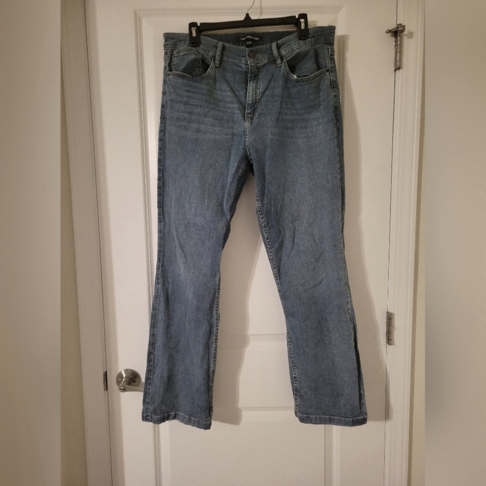 Calvin Klein Jeans, Women High Rise Demi Boot Size 14/32